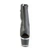 Pleaser SPECTATOR-1018 Black Vegan Leather Transparent