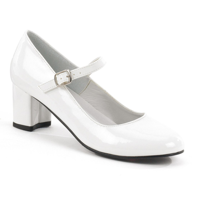 Funtasma SCHOOLGIRL-50 White Patent Sale Women