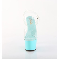 Pleaser ADORE-708 Baby Blue Platform High Heeled Sandals