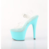 Pleaser ADORE-708 Baby Blue Platform High Heeled Sandals