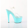 Pleaser ADORE-708 Baby Blue Platform High Heeled Sandals