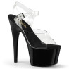 Pleaser ADORE-708 Black Platform High Heeled Sandals