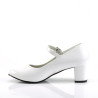 Funtasma SCHOOLGIRL-50 White Patent Sale Women