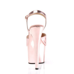 Pleaser ADORE-709 Rose Gold Platform High Heels Sandals