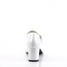 Funtasma SCHOOLGIRL-50 White Patent Sale Women