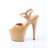 Pleaser ADORE-709 Toffee Platform High Heeled Sandals