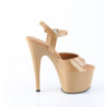 Pleaser ADORE-709 Toffee Platform High Heeled Sandals