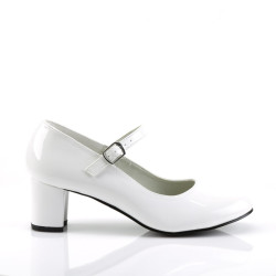 Funtasma SCHOOLGIRL-50 White Patent Sale Women
