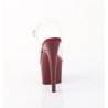 Pleaser ADORE-708 Burgundy Platform High Heels Shoes