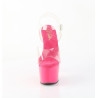 Pleaser ADORE-708 Pink Platform High Heels Shoes Women