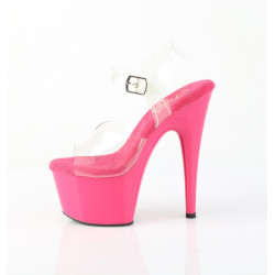 Pleaser ADORE-708 Pink Platform High Heels Shoes Women