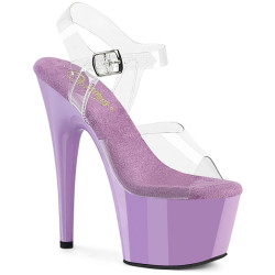 Pleaser ADORE-708 Lavender Platform High Heeled Shoes
