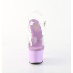 Pleaser ADORE-708 Lavender Platform High Heeled Shoes