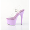 Pleaser ADORE-708 Lavender Platform High Heeled Shoes