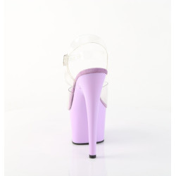 Pleaser ADORE-708 Lavender Platform High Heeled Shoes