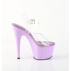 Pleaser ADORE-708 Lavender Platform High Heeled Shoes