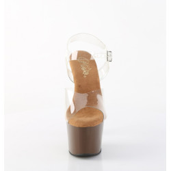 Pleaser ADORE-708 Mocha Platform High Heels Shoes Women