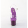 Pleaser ADORE-708 Purple Platform High Heeled Shoes