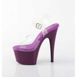 Pleaser ADORE-708 Purple Platform High Heeled Shoes