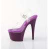 Pleaser ADORE-708 Purple Platform High Heeled Shoes