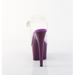 Pleaser ADORE-708 Purple Platform High Heeled Shoes