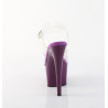Pleaser ADORE-708 Purple Platform High Heeled Shoes