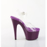 Pleaser ADORE-708 Purple Platform High Heeled Shoes