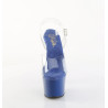 Pleaser ADORE-708 Blue Platform High Heeled Shoes Women