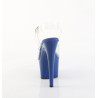 Pleaser ADORE-708 Blue Platform High Heeled Shoes Women