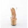 Pleaser ADORE-708 Toffee Platform High Heeled Shoes