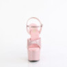 Pleaser ADORE-709GP Rose Glitter High Heeled Sandals