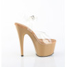 Pleaser ADORE-708 Toffee Platform High Heeled Shoes