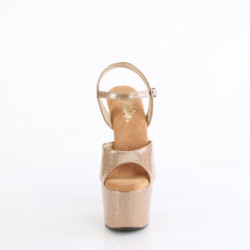 Pleaser ADORE-709GP Gold Glitter Patent Sale Women