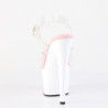 Pleaser ADORE-708 Rose White High Heeled Shoes Women