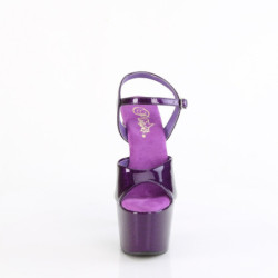 Pleaser ADORE-709GP Purple Glitter High Heeled Sandals