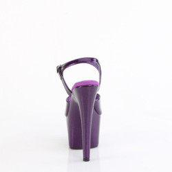 Pleaser ADORE-709GP Purple Glitter High Heeled Sandals