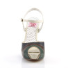 Pin Up Couture BETTIE-27 Cream Vegan Leather Sale Women