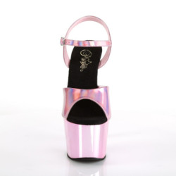 Pleaser ADORE-709HGCH Rose Hologram Platform High Heels