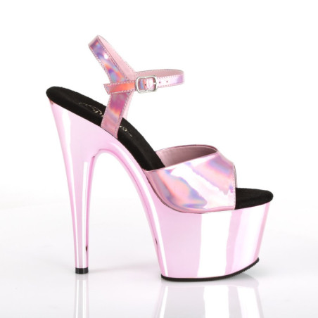 Pleaser ASPIRE-609 Black Platform High Heels Shoes Women