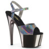 Pleaser ASPIRE-609 Black Platform High Heels Shoes Women