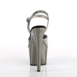 Pleaser ASPIRE-609 Black Platform High Heels Shoes Women