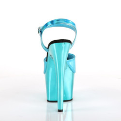 Pleaser ADORE-709HGCH Turquoise Platform High Heels