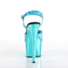 Pleaser ADORE-709HGCH Turquoise Platform High Heels