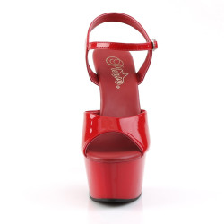 Pleaser ASPIRE-609 Red Patent Women Shoes