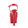 Pleaser ASPIRE-609 Red Patent Women Shoes