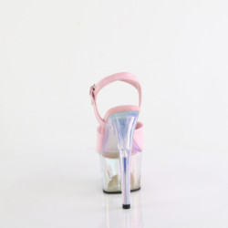 Pleaser ADORE-709HT Rose Hologram High Heeled Sandals