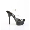 Pleaser CAPTIVA-608 Black Platform High Heeled Shoes