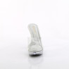 Fabulicious COCKTAIL-501SDT Transparent Mules Women