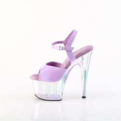 Pleaser ADORE-709HT Lavender Hologram High Heels Sandal