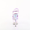Pleaser ADORE-709HT Lavender Hologram High Heels Sandal